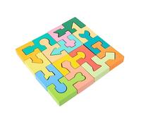 YARNOW 1 Set Geometrici Educativo Montessori per Sviluppare Abilità Logiche e Coordinazione per Interazione Genitore