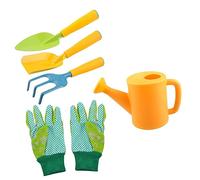 YARNOW 1 Set Giardinaggio per Strumenti per Piante Include Zappetta Rastele e Annaffiatoio Giocattoli da Spiaggia per Ragazzi e Ragazze Attività per Genitori