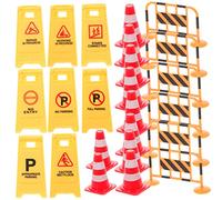 YARNOW 1 Set Giocattoli Educativi per Coni Ruolo Sviluppo Cognitivo Giocattoli Blocco Colorati per Stimolare Immaginazione Abilità Visive