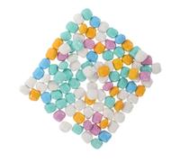 YARNOW 1 Set Giochi Di Sabbia Da Per Giocare Pellet Roccia Teatro Che Gioca Con La Sabbia Ghiaia Sensoriale Giocando Imitazione Rocce Colorato Materiale Plastica