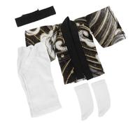 YARNOW 1 Set Insieme del kimono materiale Nostro Sostituibile Bambola bello abbigliamento per action figure vestiti per bambole vestiti e accessori per bambole roba da bambolina stoffa