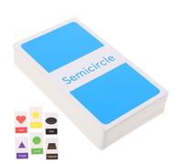 YARNOW 1 Set Schede Educative per Carte Flash Didattiche per Apprendimento e Abc Giocattoli Sensoriali per Sviluppo Linguistico e Motorio per Anni