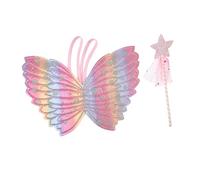YARNOW 1 Set Set Di Bastoncini Da Fiaba Fata Decorazioni Per Feste Peluche Fate Di Compleanno Festiva Da Festa Tessuto Colorato