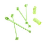 YARNOW 1 Set spazzolino da denti per animali domestici boca plasil pennello PP strumento per la pulizia della bocca del cane spazzolino da denti per gatti spazzolino a doppia estremità