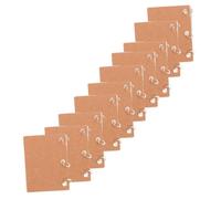 YARNOW 10 Mini Notebooks per Casa delle Bambole Quaderni Miniature in Resistente Decorazione Realistica per Gioco Ruolo e Scenari Creativi Colori Vivaci Cartaceo per Libreria