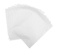 YARNOW 10 pezzi Cartella per Spartiti Musicali da Raccoglitore per Pianoforte, Buste Trasparenti, Formato A4, Organizzazione Facile, per Pratica Personale
