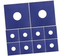 YARNOW 10 Pezzi copertina del disco buste esterne per dischi record maniche interne coperture manica copertine di dischi in vinile copertina esterna del disco in vinile carta kraft Blu