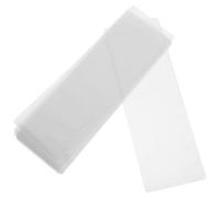 YARNOW 10 Pezzi Custodie per Segnalibri in Pvc Bianco, Leggere e Pratiche Forme Creative, per Lettura e Uso DIY