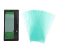 YARNOW 10 Pezzi Lente in Oscuramento e Casco da Automatico per Saldatura Plastica, Compatibile Maschere Officina e Assemblaggio