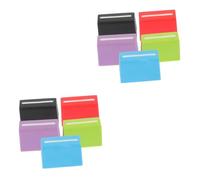YARNOW 10 Pezzi Manopole Ricambio per Console Mixer da Colori Vivaci Nero Rosso Blu Verde Bianco per Manopole Push Durabilità Facile Installazione e