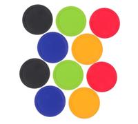 YARNOW 10 Pucks Air Hockey in Plastica Bar Ricambi Alta Precisione per Partite e Divertimento