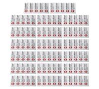 YARNOW 100 Pezzi Adesivo per Cassetta delle Lettere Autoadesivo in Carta per Zone Postali Condivise senza Pubblicità