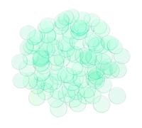 YARNOW 100 Pezzi Gettoni Bingo Traslucida Gettoni per Giochi da Tavolo Tondi e Leggeri per Matematicamente