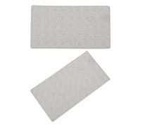 YARNOW 100 Pezzi Gommini Paracolpi Adesivi in Silicone | Riduzione del Rumore e Effetto Tampone, Forma Rotonda, Antiscivolo, Trasparente