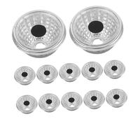 YARNOW 100 Pezzi Plastic Spotlight Lamp Shades For Garden Statues Durable Resin Animal Eye Covers Easy Installation Weather Resistant Decorative Light Accessories