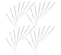YARNOW 100 Pezzi Rotanti in Argento per Pesca Trota, Filo in Acciaio, Scheletro ad Alta Elasticità, Per Artificiali e Tackle Fai da Te