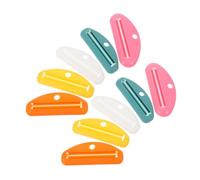 YARNOW 10pezzi Spremi-tubetti Di Dentifricio Manuale Clip Per Dentifricio Rullo Erogatore Per Unguenti Crema Detergente Crema Per Mani Strumenti Per Spremere Tubetto Salva-dentifricio Leg