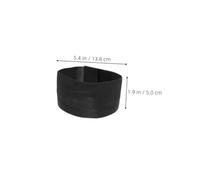 YARNOW 11 Fascia Braccio Nera Elastica Regolabile per Lutto e Cerimonie Commemorative Accessorio Condoglianze e
