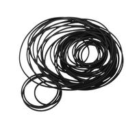YARNOW 120 Pezzi Cinghia in Gomma Resistente per Registratore Dvd e Mp3, Nera, Adatta per Eventi Musicali e Sale Studio, Garantisce Riproduzione Costante