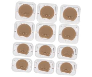 YARNOW 12pezzi Coperture per Prese di Sicurezza in Plastica Tappi di Protezione per Prese Elettriche Copriprese di Ragazzo Ragazza Ragazza per Uso Domestico e Pubblico