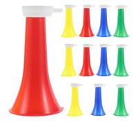 YARNOW 12pezzi Corni Vuvuzela Pieghevoli di Plastica Trombe Rumorose per Eventi Sportivi Scolastici Articoli per Feste Sportive da Portare Facilmente