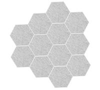 YARNOW 12pezzi Pannelli Fonoassorbenti Esagonali Da Imbottitura Insonorizzante Pannelli Acustici Per Casa Fonoisolanti Murali Materiale Fonoassorbente Per Registrazione e Home Theater