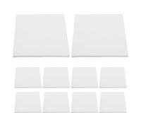 YARNOW 15 Pezzi Ceramic Kiln Pads Stuoia di Cottura per Ceramica Cotone Resistente alle Alte Temperature Bianco Antiaderente per Ceramica ad Alta Temperatura