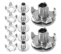 YARNOW 15 Pezzi Chiodi Antiscivolo per Scarpe da Neve e Ghiaccio, Ramponi Compatti e Leggeri Punte Antiscivolo, Accessorio Pratico per Camminata, Escursionismo e Scalate Invernali