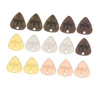 YARNOW 15pezzi Plettri Per Chitarra in Lega Resistente Colorati Accessori Portatili Per Basso Ed Elettrica Regalo Per Chi Suona La Chitarra