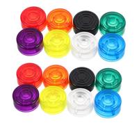 YARNOW 16pezzi Cappucci per Pedali Chitarra Colorati Tappi per Manopole e Interruttori Pedali Effetti Dimensioni Interne