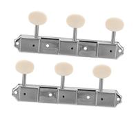 YARNOW 1paio Electric Guitar Vintage Tuning Knobs Left Right Metal Pegs Easy Install Guitar Accessories for Style