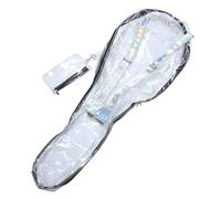 YARNOW 1pezzi Borsa da Trasporto Portatile per Chitarra Bianca Custodia per Strumenti Musicali Borsa Comoda per Chitarra Elettrica e Acustica