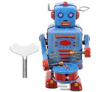 YARNOW 1Pezzi Robot Orologeria Vintage da Collezione per Adulti per Amanti Del Vintage Robot Batterista Meccanico