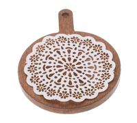 YARNOW 1Set Vassoio Miniatura Per Casa Vintage Accessori Per Cucina Da Te Per Esposizione Dolci e Dessert Miniaturizzati