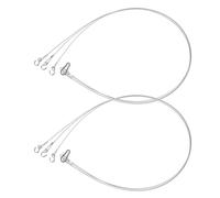YARNOW 2 Catene in Acciaio Inossidabile per Appendere vasi, Catena per cestini sospesi da 120 cm/47" con 3 Ganci, Ganci Regolabili per vasi, lavagne, Lanterne, Piante grasse
