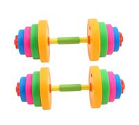 YARNOW 2 Manubri Regolabili per Ad Attrezzi Fitness per Allenamento e Muscolare Educativo per Ed