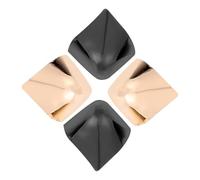 YARNOW 2 paia Protezione Punta Tacchi in Metallo Copri Dita Scarpe Donna Tacchi Eleganti Accessori Calzolaio Decorativi e Resistenti per Scarpe Punta