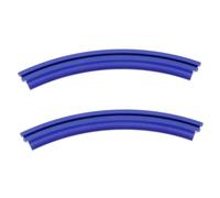 YARNOW 2 Pezzi Base Del Supporto Per Carta Stand Porta Carte Porta Carte Da Gioco Titolari Di Carte Per Carte Da Gioco Rastrelliere Del Domino Plastica Blu