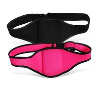 YARNOW 2 Pezzi Borsa a marsupio podcast cintura del microfono rosa cuffie senza filo microfono portatile custodia da cintura per microfono Cintura di microfono Neoprene