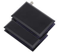 YARNOW 2 Pezzi Cerniere Pesanti per Porte in Vetro senza Telaio Design Pivot Superiore e Inferiore Finitura Nera Opaca Compatibili con Vetri Predrillati Zinc Alloy Resistente