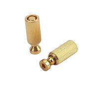YARNOW 2 Pezzi Colonna audio di sollevamento Doppio USB Chitarra doppia presa ancoraggio ponte tremolo perno del ponte tremolo perno ponte tremolo per basso D'oro