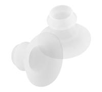 YARNOW 2 Pezzi Convertitore Per Tiralatte Inserto Flangiato Inserti Della Pompa Inserto Flangia in Silicone Inserti Flangiati Trasparente Gel Di Silice