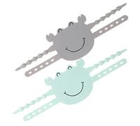 YARNOW 2 Pezzi Custodia con serratura silenziosa fermo della porta Mantenere chiavistello Coperchio di chiusura della porta tappa della porta della porta a prova di silice