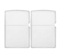 YARNOW 2 pezzi Custodia Protettiva in Plastica Trasparente per Cherosene da Compatibile con Zippo Resistente e Versatile per Uso Quotidiano
