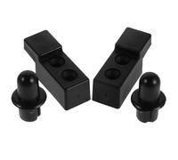 YARNOW 2 pezzi di accessori per porte di pianoforte: clip di ricambio per pianoforte verticale per supporto del coperchio superiore - perno di fissaggio in plastica - parti di manutenzione per la