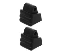 YARNOW 2 Pezzi Freno di Ricambio per Pattini a Rotelle, PVC Nero | Assorbimento Urti, Protegge la Struttura del Pattino, per Uso Quotidiano e Allenamento Intenso