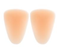 YARNOW 2 Pezzi Ginocchiere in Silicone Beige per Uomo e Donna, Materiale Morbido e Confortevole Vestibilità Sicura, per Calcio e Pattinaggio