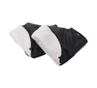 YARNOW 2 Pezzi Guanti per Maniglie per Sedia a Rotelle e Rollator Invernali | Rivestimento in Poliestere Fodera in Pile, Polsino Elastico, Supporto Stabile per Riabilitazione e Spostamenti