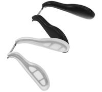 YARNOW 2 Pezzi Naselli per Occhiali in Silicone e Lega Antiscivolo, Morbidi e Non Facili da Deformare, Cuscinetti per Naso Sostitutivi per Occhiali da Vista e Sole