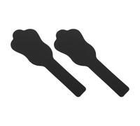 YARNOW 2 Pezzi Pannello Fotografico Orale per Denti in Silicone Nero Opaco | Sfondo per Studio e Clinica, Facile da Sanificare, Riutilizzabile, Netti, Riflessi Ridotti